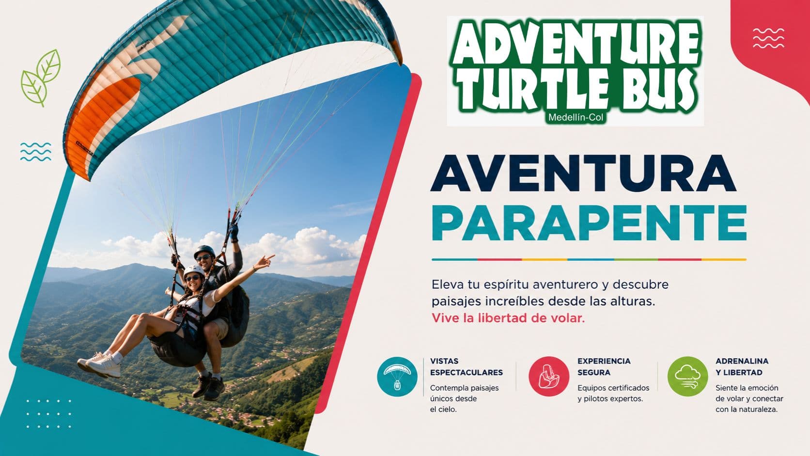 🪂 Aventura en Parapente